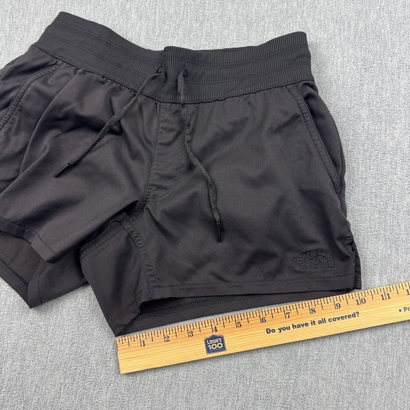 The North Face Shorts Womens XS Black Athletic Running Hiking Outdoor Workout - Picture 13 of 16
